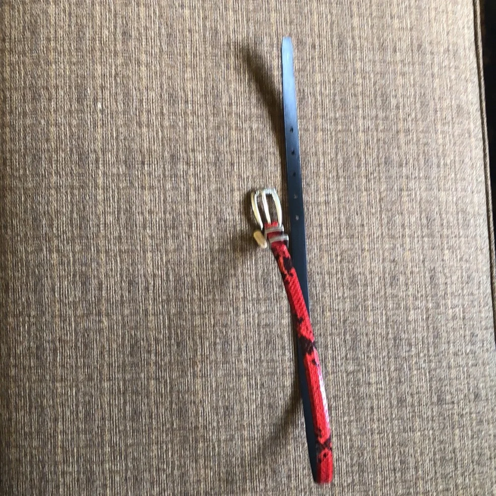 Brighton Red and Black Belt